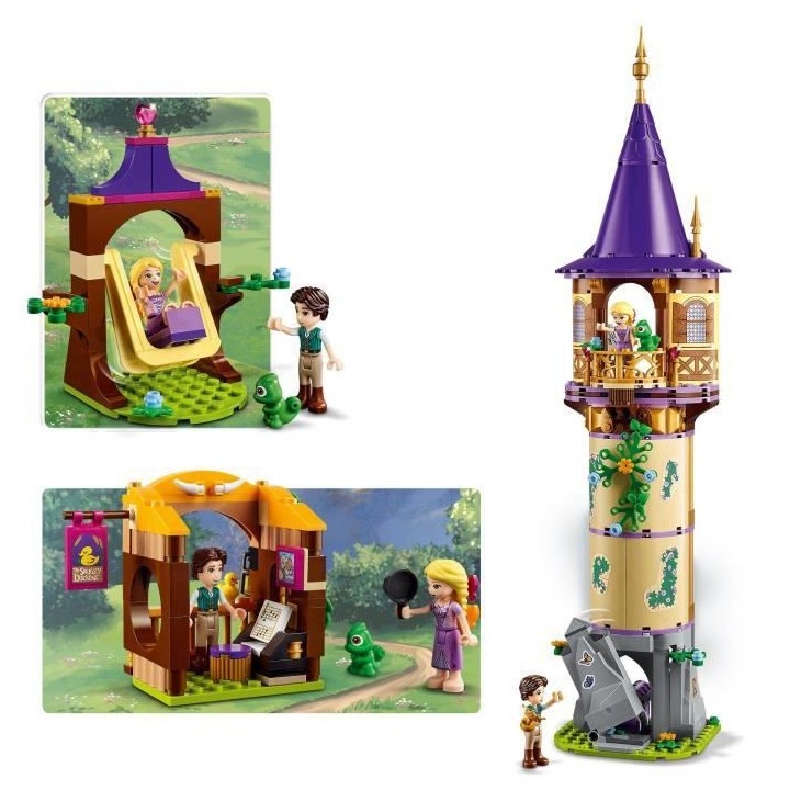 LEGO 43187 Disney Princess La tour de Raiponce - Ensemble de Jeu de la