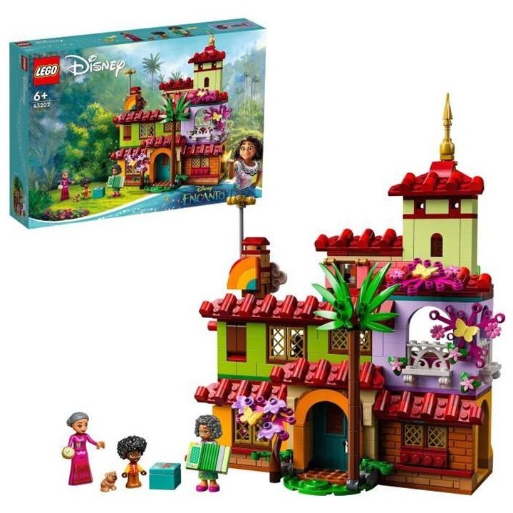 LEGO 43202 Disney La Maison Madrigal, Jouet, avec Figurines du Film En