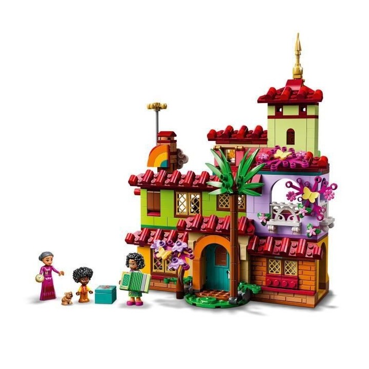 LEGO 43202 Disney La Maison Madrigal, Jouet, avec Figurines du Film En