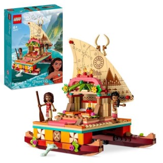 LEGO Disney Princesse 43210 Le Bateau d'Exploration de Vaiana, Jouet a