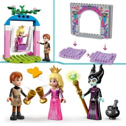 LEGO Disney Princesse 43211 Le Château d'Aurore, Jouet avec Figurine Belle au Bois Dormant