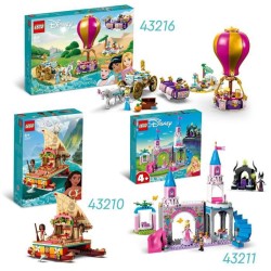 LEGO Disney Princesse 43211 Le Château d'Aurore, Jouet avec Figurine Belle au Bois Dormant