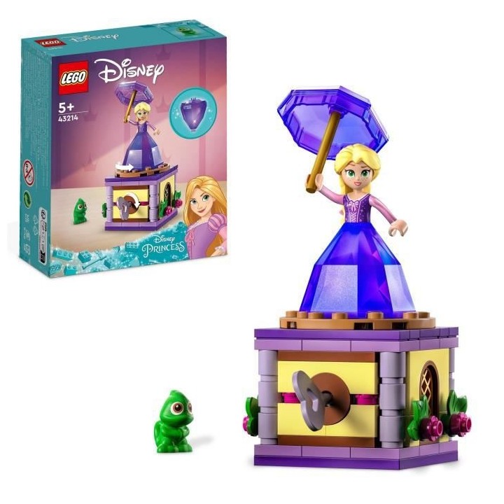 LEGO Disney Princesse 43214 Raiponce Tourbillonnante, Jouet avec Mini-