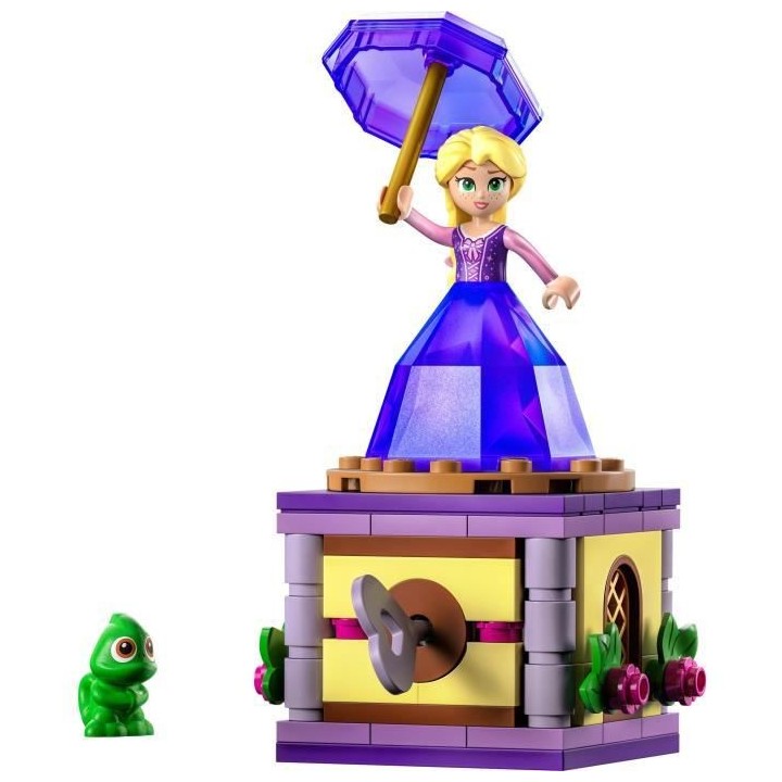LEGO Disney Princesse 43214 Raiponce Tourbillonnante, Jouet avec Mini-