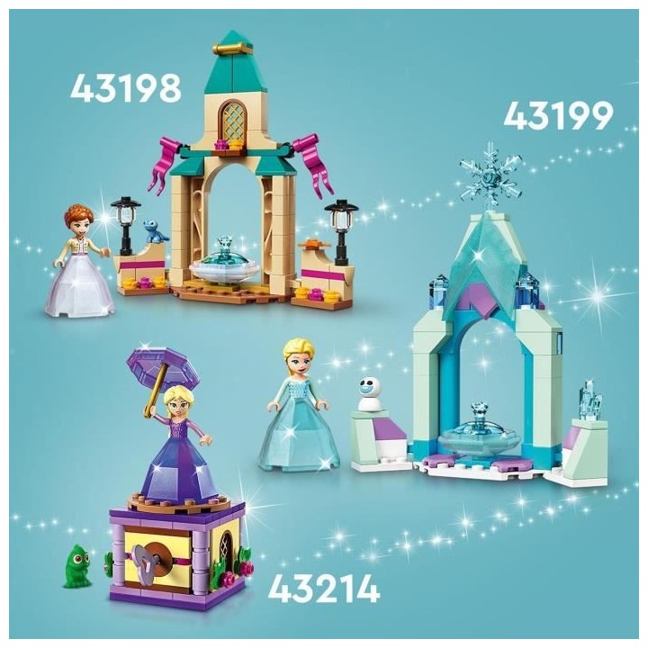 LEGO Disney Princesse 43214 Raiponce Tourbillonnante, Jouet avec Mini-