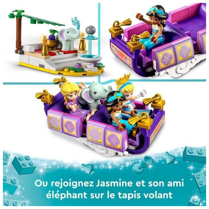 LEGO Disney Princesse 43216 Le Voyage Enchanté des Princesses, Jouet