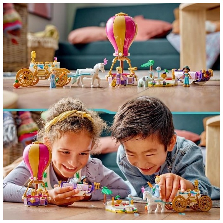LEGO Disney Princesse 43216 Le Voyage Enchanté des Princesses, Jouet