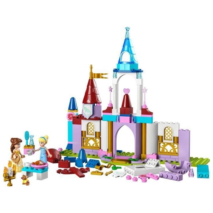 LEGO Disney Princess 43219 Châteaux Créatifs, Jouet Château avec Mi