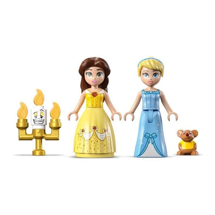 LEGO Disney Princess 43219 Châteaux Créatifs, Jouet Château avec Mi