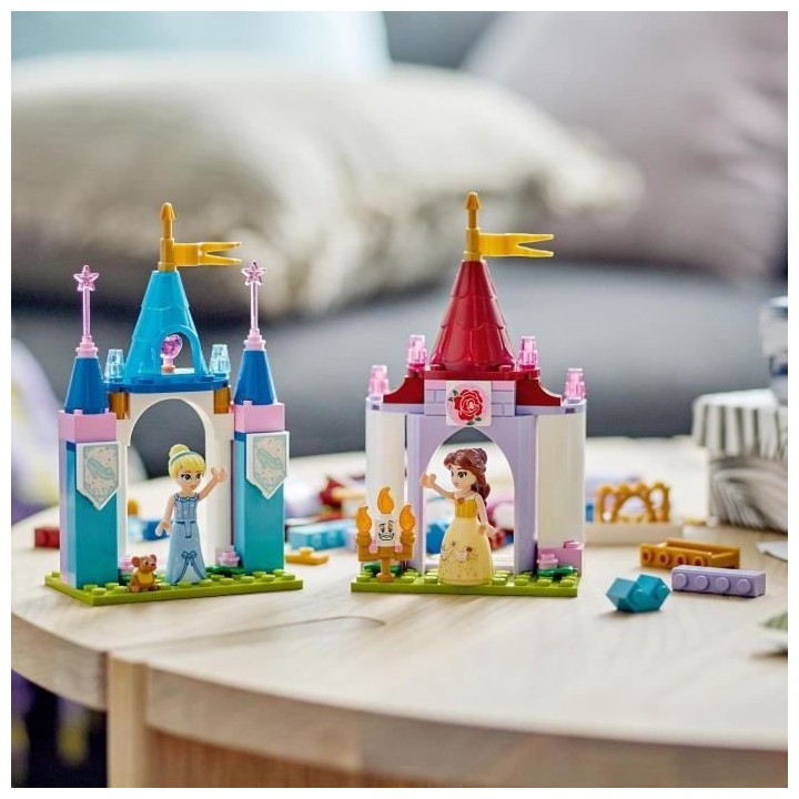 LEGO Disney Princess 43219 Châteaux Créatifs, Jouet Château avec Mi