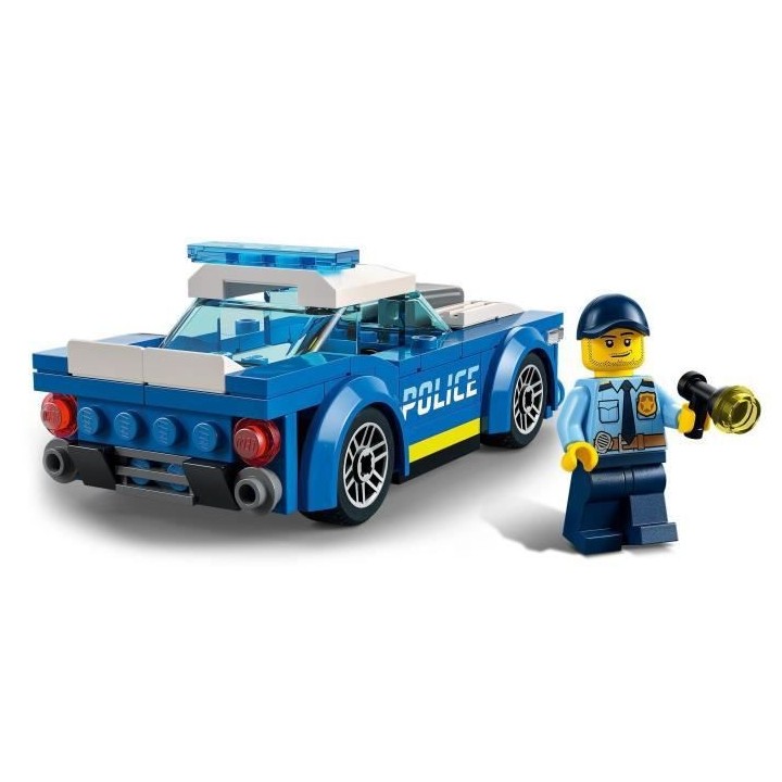LEGO 60312 City La Voiture de Police, Jouet pour Enfants des 5 ans ave