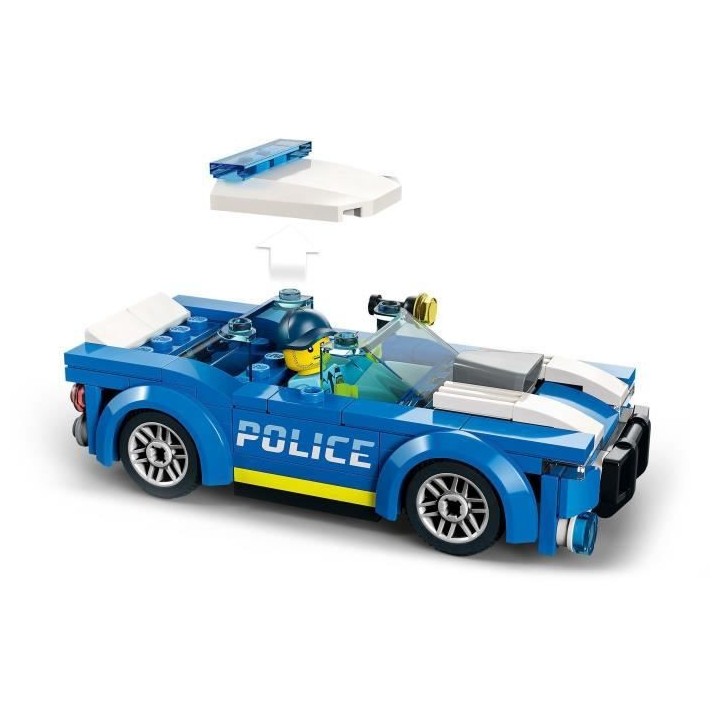 LEGO 60312 City La Voiture de Police, Jouet pour Enfants des 5 ans ave