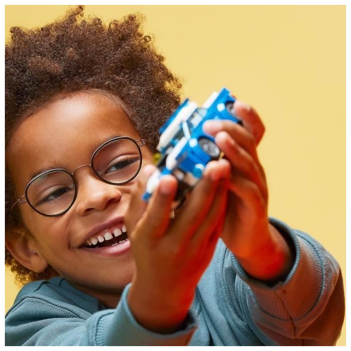 LEGO 60312 City La Voiture de Police, Jouet pour Enfants des 5 ans ave