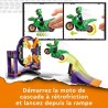 LEGO City Stuntz 60359 Le Défi de Cascade : le Tremplin, Jouet 2-en-1 avec Moto Dinosaure