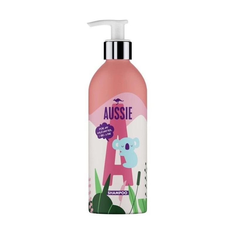 Aussie Miracle Moist Shampoing - Bouteille recharge