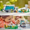 LEGO City 60386 Le Camion de Recyclage, Jouet Camion-Poubelle, Jeu Éducatif Enfants 5 Ans