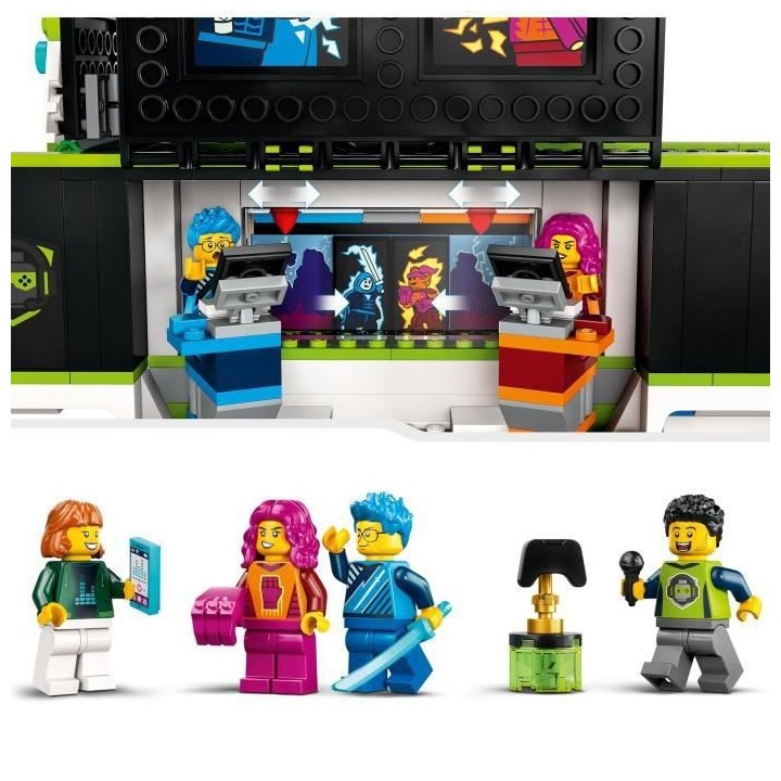 LEGO City 60388 Le Camion de Tournois de Jeux Vidéo, Jouet Enfants 7