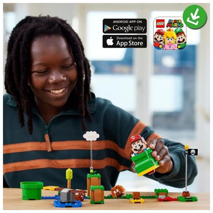 LEGO Super Mario 71404 Ensemble d'extension La Chaussure du Goomba, Jo