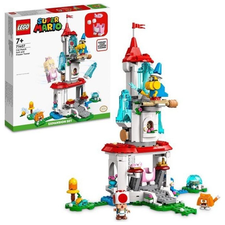 LEGO 71407 Super Mario Ensemble d'Extension La Tour Gelée et le Costu