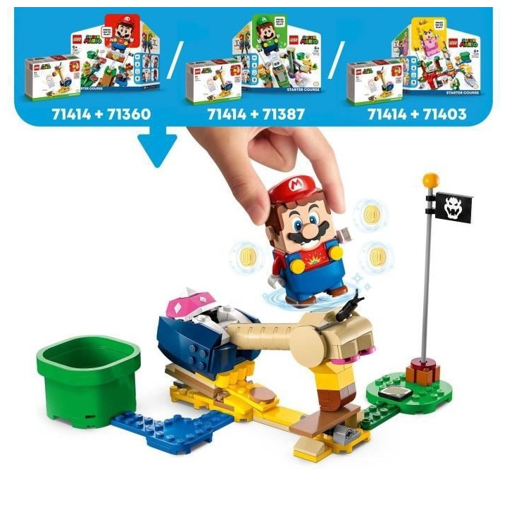 LEGO Super Mario 71414 Ensemble d'Extension Le Casse-Tete de Pico Cond