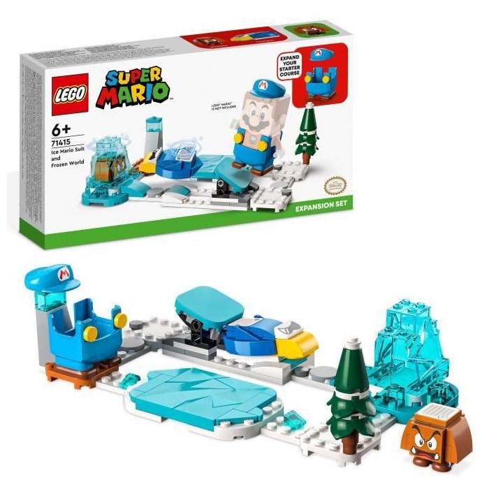 LEGO Super Mario 71415 Ensemble d'Extension Costume de Mario de Glace