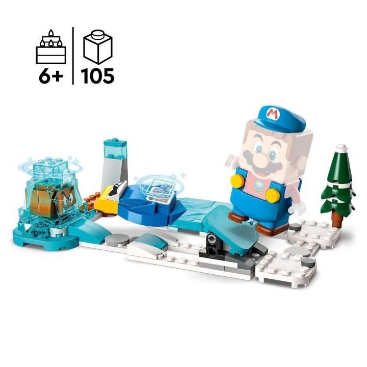 LEGO Super Mario 71415 Ensemble d'Extension Costume de Mario de Glace