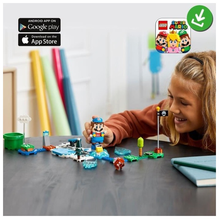 LEGO Super Mario 71415 Ensemble d'Extension Costume de Mario de Glace