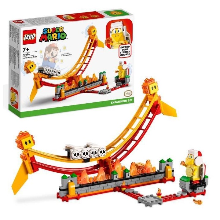 LEGO Super Mario 71416 Ensemble d'Extension Le Manege de la Vague de L
