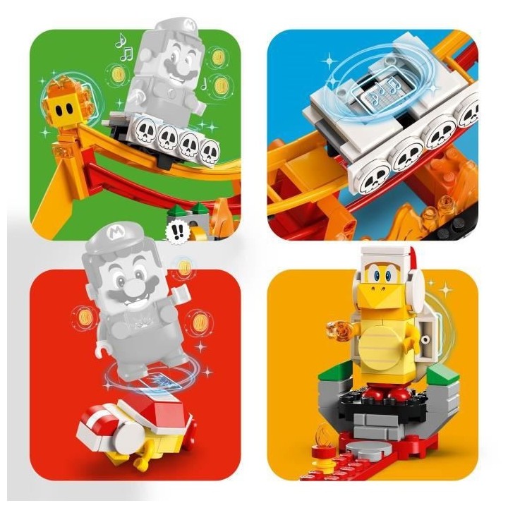 LEGO Super Mario 71416 Ensemble d'Extension Le Manege de la Vague de L