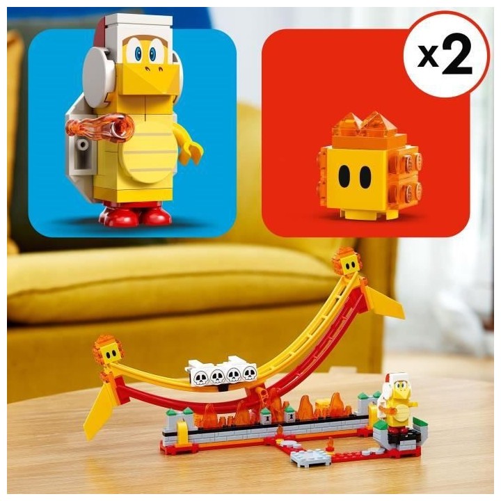 LEGO Super Mario 71416 Ensemble d'Extension Le Manege de la Vague de L