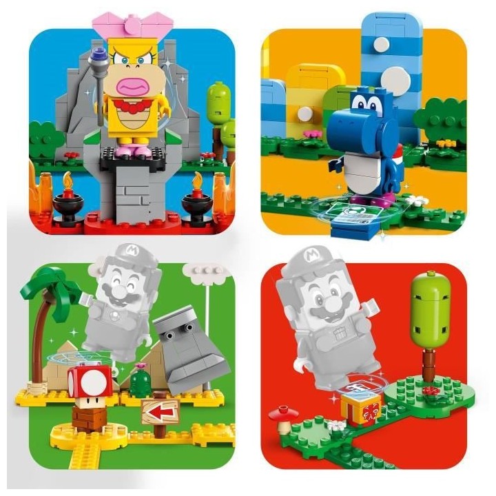 LEGO Super Mario 71418 Set La boîte a Outils Créative, Jouet Enfants