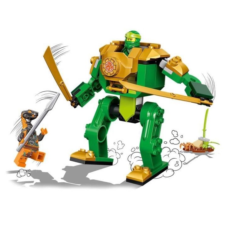LEGO 71757 NINJAGO Le Robot Ninja de Lloyd, Jouet pour Enfant des 4 An