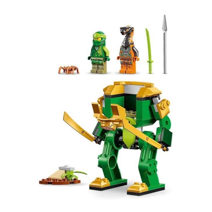 LEGO 71757 NINJAGO Le Robot Ninja de Lloyd, Jouet pour Enfant des 4 An