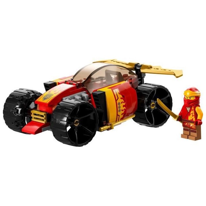 LEGO NINJAGO 71780 La Voiture de Course Ninja de Kai – Évolution, J