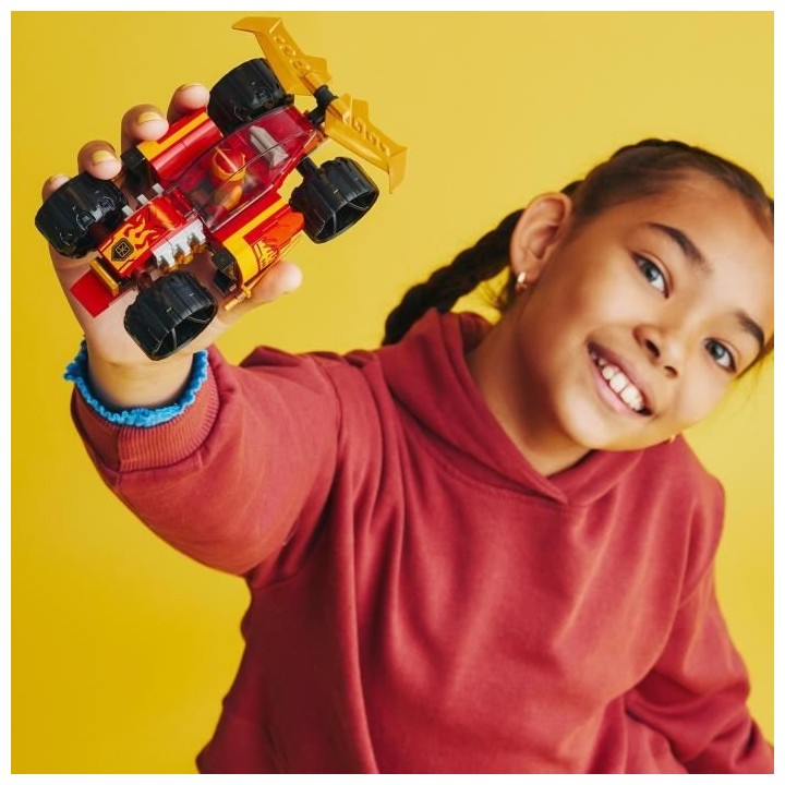LEGO NINJAGO 71780 La Voiture de Course Ninja de Kai – Évolution, J