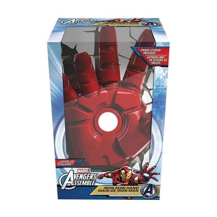 3D LIGHT - LAMPE IRON-MAN MAIN