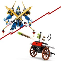 LEGO NINJAGO 71785 Le Robot Titan de Jay, Jouet pour Enfants, avec Minifigurines et Arbalete