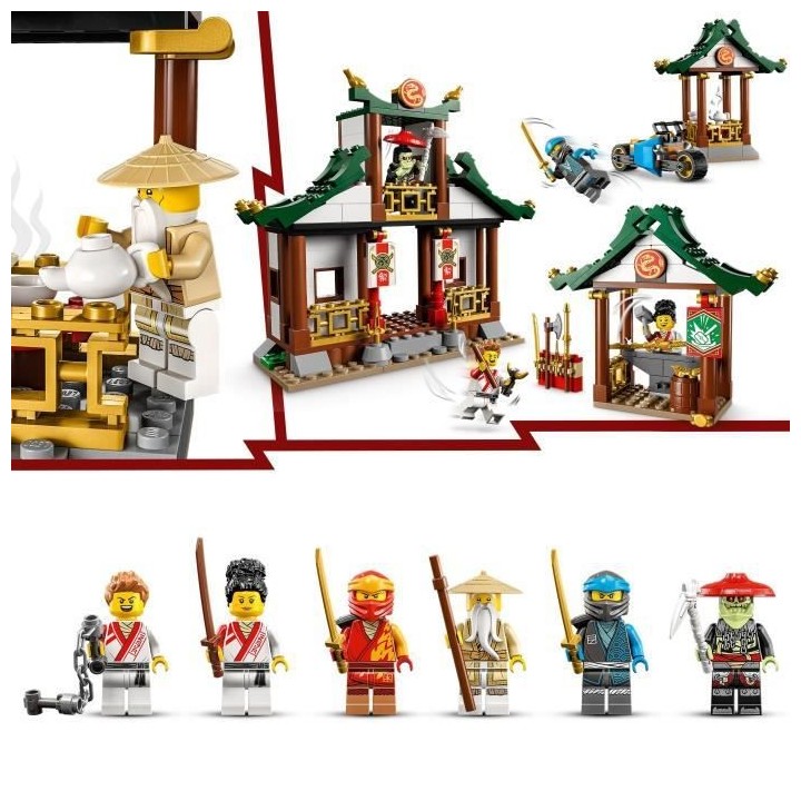 LEGO NINJAGO 71787 La Boîte de Briques Créatives Ninja, Jouet Rangem