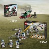 LEGO Star Wars 75344 Le Vaisseau de Boba Fett Microfighter, Véhicule avec Figurines, Le Mandalorien