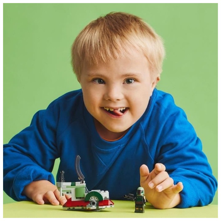 LEGO Star Wars 75344 Le Vaisseau de Boba Fett Microfighter, Véhicule