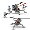 LEGO Star Wars 75345 Pack de Combat des Clone Troopers de la 501eme Légion, Jouet avec Canon