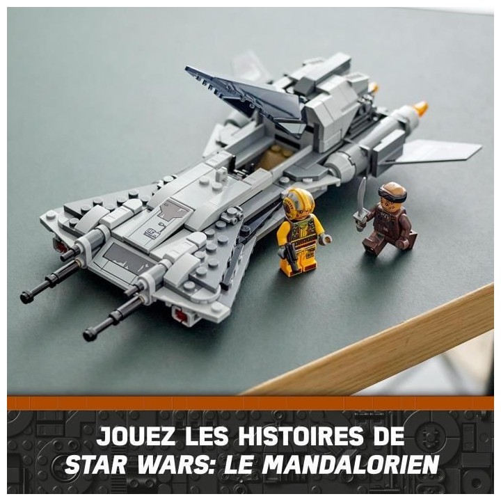 LEGO Star Wars 75346 Le Chasseur Pirate, Jouet avec Minifigurines Pilo