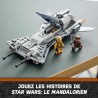 LEGO Star Wars 75346 Le Chasseur Pirate, Jouet avec Minifigurines Pilote et Vane, Le Mandalorien