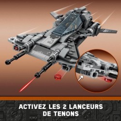 LEGO Star Wars 75346 Le Chasseur Pirate, Jouet avec Minifigurines Pilote et Vane, Le Mandalorien