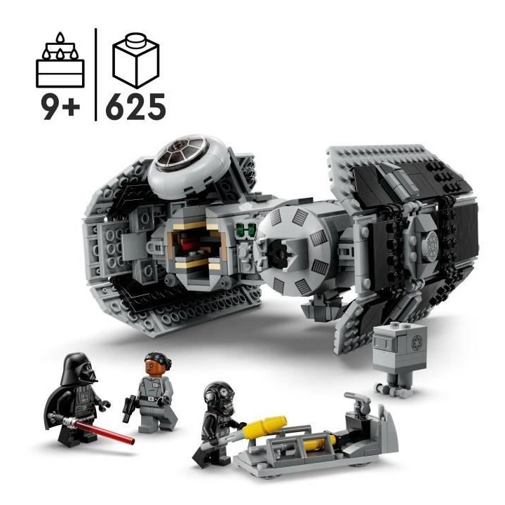 LEGO Star Wars 75347 Le Bombardier TIE, Maquette Vaisseau avec Figurin