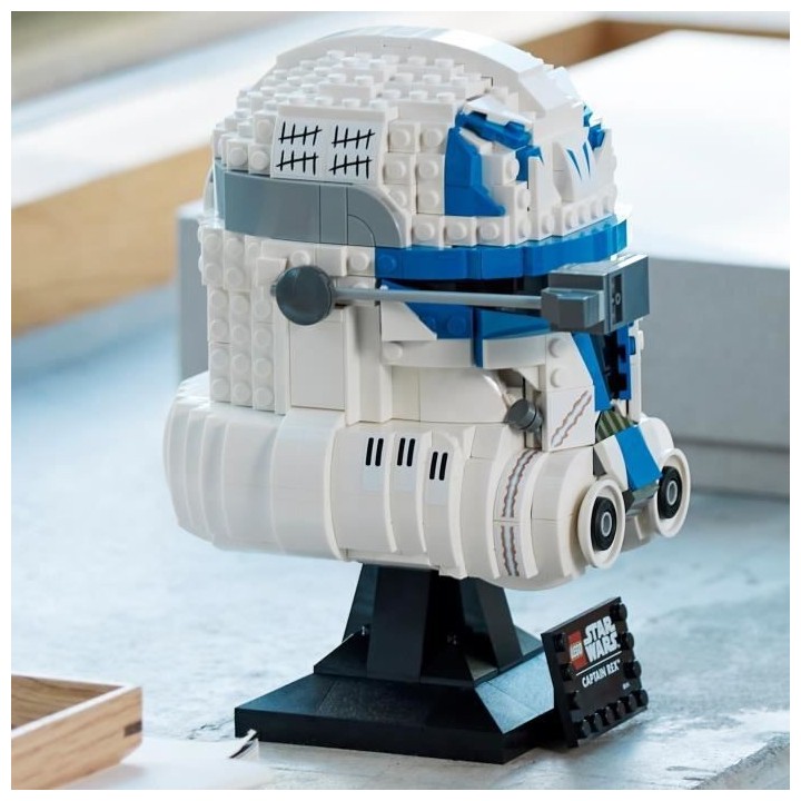 LEGO Star Wars 75349 Le Casque du Capitaine Rex, Maquette a Construire