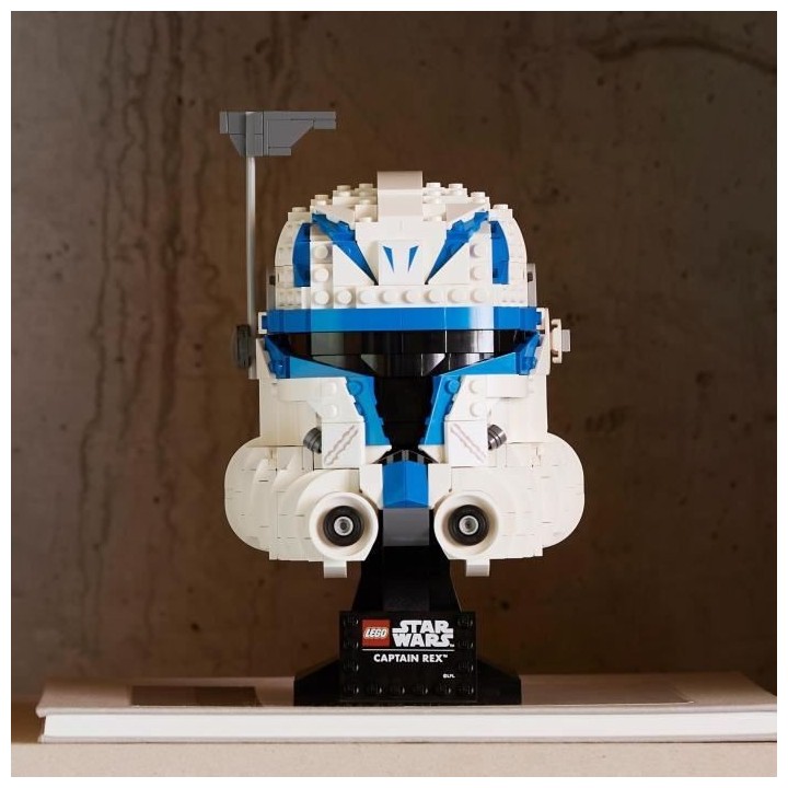 LEGO Star Wars 75349 Le Casque du Capitaine Rex, Maquette a Construire
