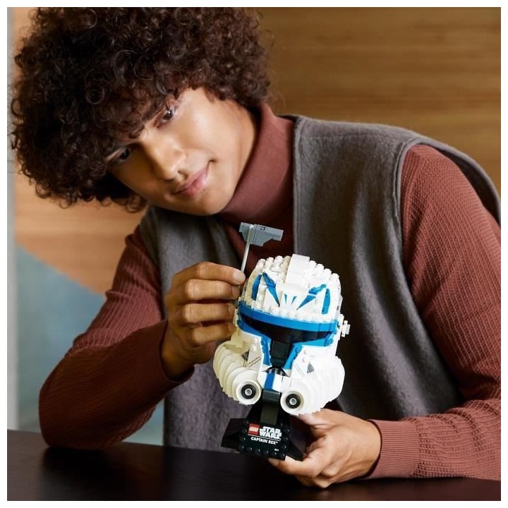 LEGO Star Wars 75349 Le Casque du Capitaine Rex, Maquette a Construire