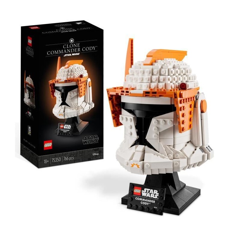 LEGO Star Wars 75350 Le Casque du Commandant Clone Cody, Maquette pour Adultes a Construire