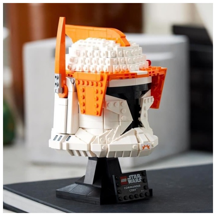 LEGO Star Wars 75350 Le Casque du Commandant Clone Cody, Maquette pour